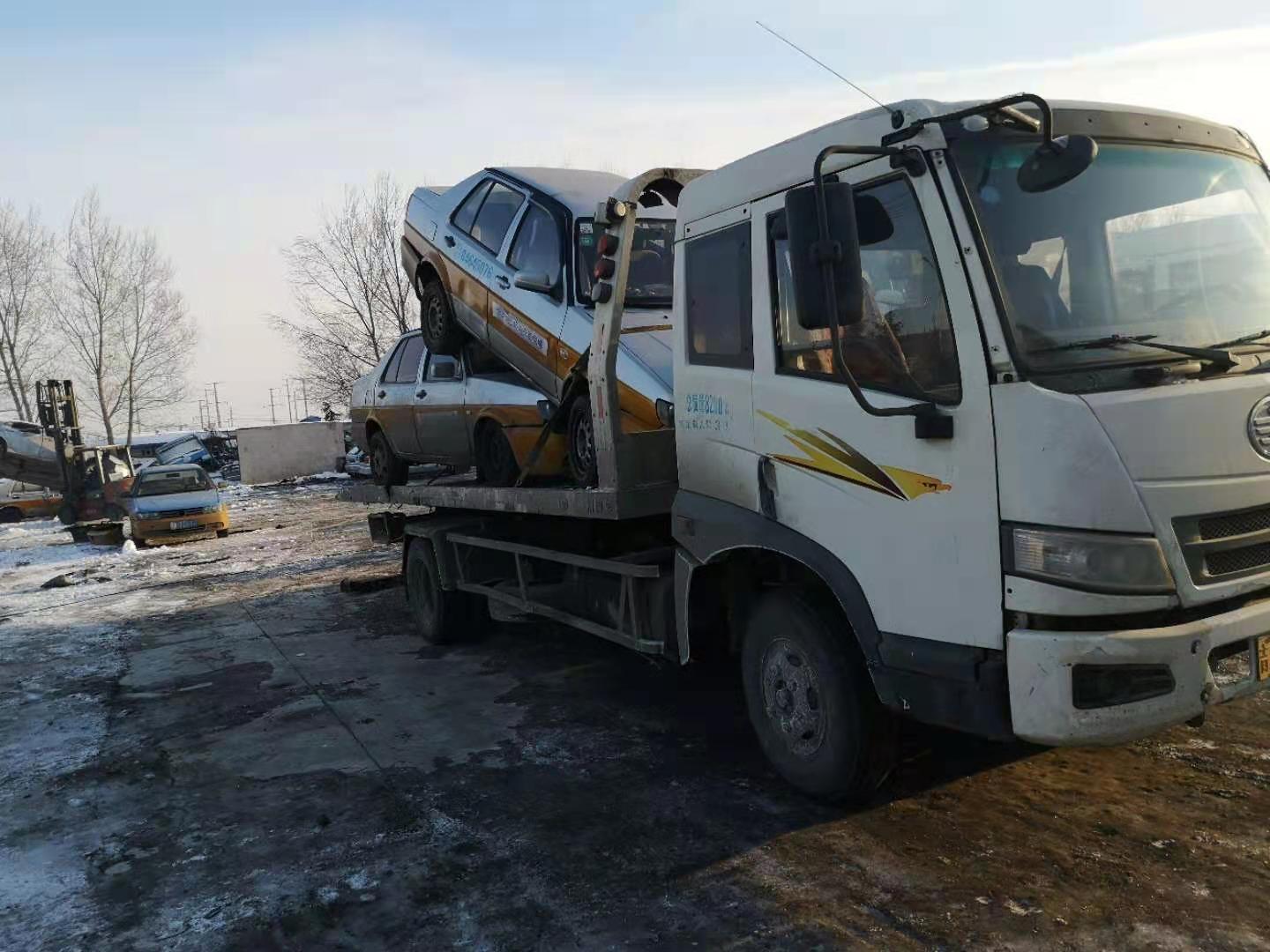 北京老舊機動車報廢進行拖車的操作方法！
